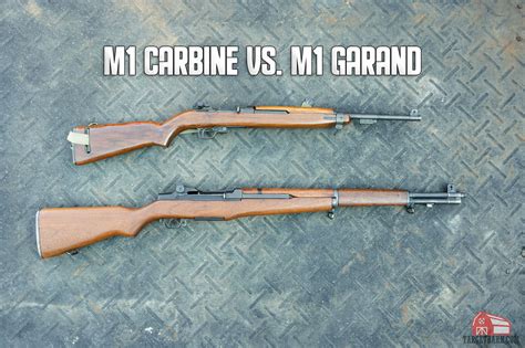 M1 Carbine vs. M1 Garand - The Broad Side