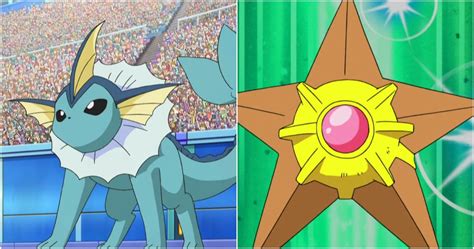 Pokémon: Every Pokémon That Evolves With A Water Stone