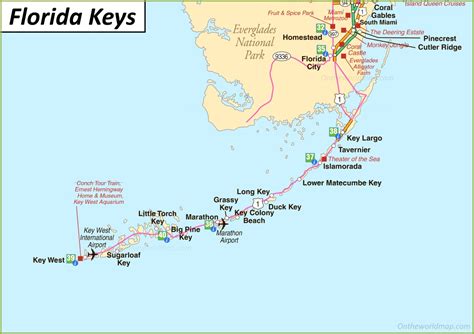 Printable Florida Keys Map