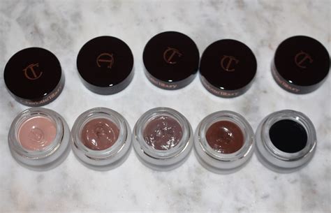 Charlotte Tilbury Matte Eyes to Mesmerise 5 Shades Swatches