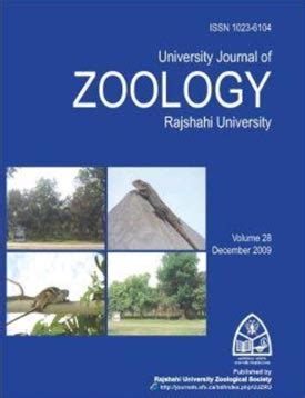 Journal Profile: University Journal of Zoology | BdFISH Feature