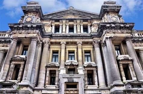 Palais de Justice or Law Courts of Brussels Façade in Belgium - Encircle Photos