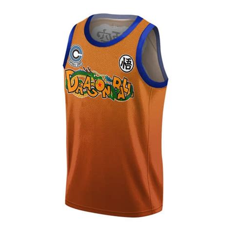 DBZ Turtle Hermit Symbol Orange Basketball Uniform