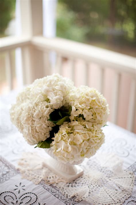 White-Hydrangea-Centerpiece1 - Elizabeth Anne Designs: The Wedding Blog