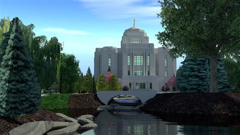 Meridian Idaho Temple video – 3D Latter-day Temples