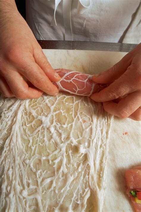 Caul Fat: A Lacy Fat Membrane Used for Wrapping Meats