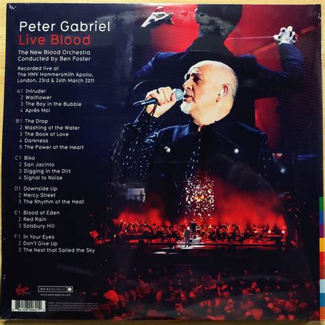 Peter Gabriel – Live Blood - Pepe Vinyl