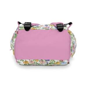 Floral Diaper Bag Baby Girl Organizer Backpack Toddler Bottle - Etsy