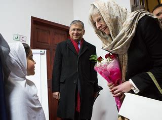 Theresa May visits Al Madina Mosque | Image ©Licensed to i-I… | Flickr