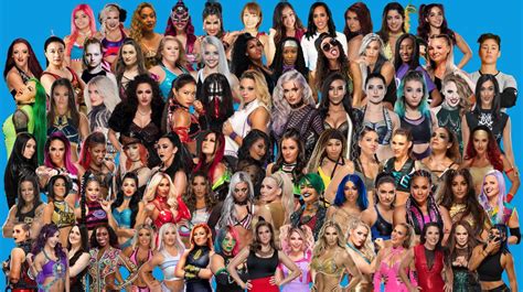 WWE Female Roster (Of which they only use 10%) : r/WWE