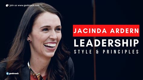 Jacinda Ardern Leadership Style & Principles - Geeknack