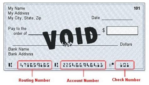 How To Get A Voided Check Bank Of America : Bank Of America Voided ...