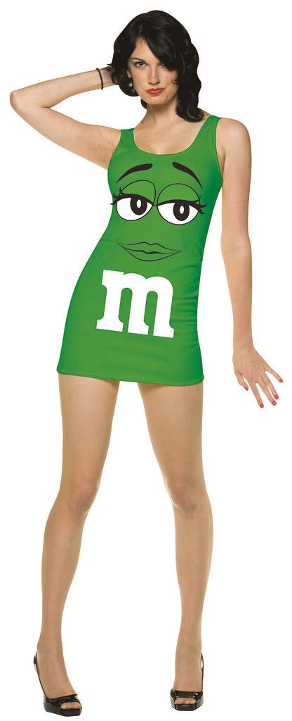 Green M&M Costume | Get ready to melt some hearts in this Gr… | Flickr