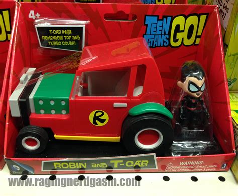 Teen Titans Go Figures Robin and T-Car | Tom Khayos | Flickr