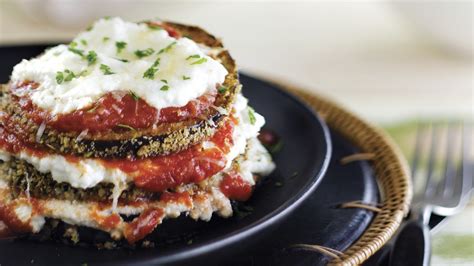 Spicy Eggplant Parmesan with Ricotta | Recipe | Spicy eggplant, Eggplant parmesan, Vegetable dishes