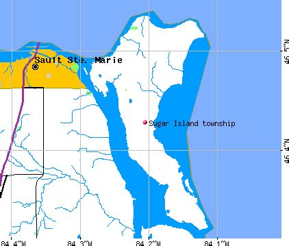 Sugar Island township, Chippewa County, Michigan (MI) Detailed Profile