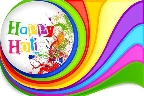 Holi Festival Background Design Stock Vector - Illustration of ...