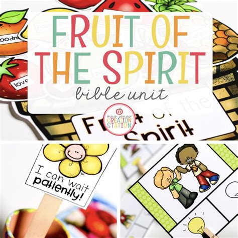 CHRISTIAN ACTIVITIES Archives - Mrs. Jones Creation Station | Fruit of ...