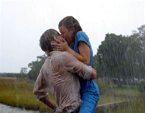 The Notebook Kiss Rain Noah Allie | 10 of the most passionate movie kisses | Pictures | Pics ...