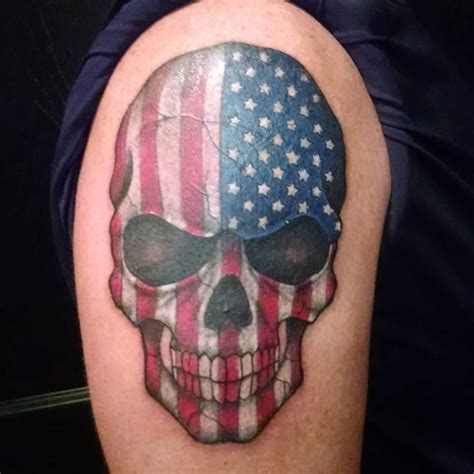 laurenbonifacius:skull-flag-usa-american-flag