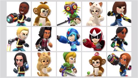 News: Extra Costumes are coming for your Mii in Super Smash Bros ...