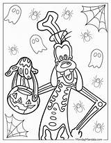 Goofy Disney Coloring Pages sketch template