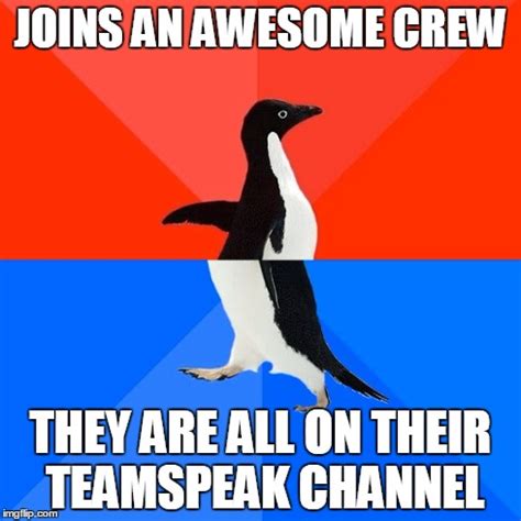 Socially Awesome Awkward Penguin Meme - Imgflip
