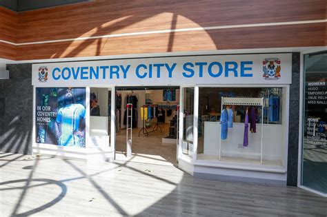 First look inside brand-new Coventry City FC store in West Orchards - CoventryLive