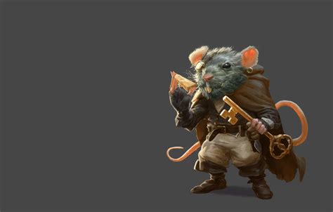 Wallpaper cheese, key, art, rat, Alessandro Poli, Rat Thief images for ...