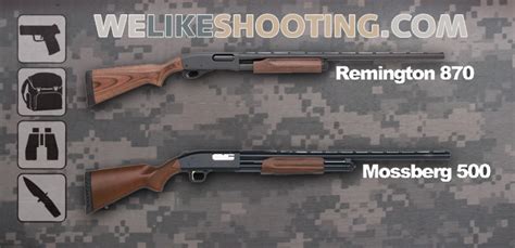 Mossberg 500 or Remington 870? - We Like Shooting