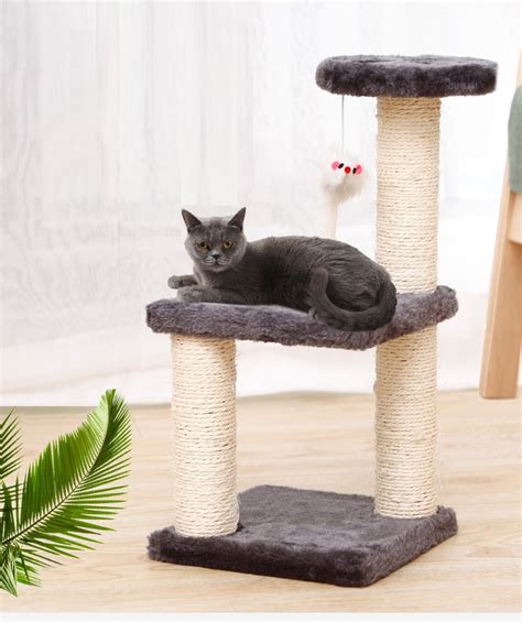 Cat Activity Tree with Scratching Posts - SQUARE PETS