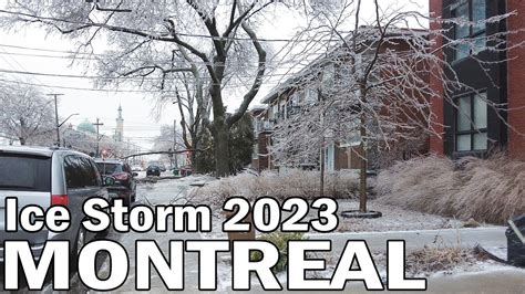 Montreal Ice Storm 2023 Saint-Laurent info - Mtltimes.ca