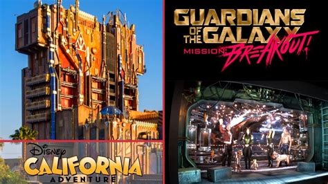 Guardians Of The Galaxy Mission: BREAKOUT! On Ride POV - Disney California Adventure - YouTube