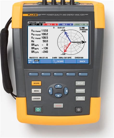 Fluke 437-II/BASIC Power Quality Analyzers - Type (Power Quality ...