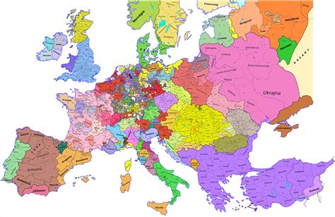 Jews in Europe, 1933 vs 2017 - Vivid Maps | Europe map, Historical maps ...