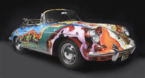 Janis Joplin's Psychedelic Painted Porsche Art Car!! - Pee-wee's blog