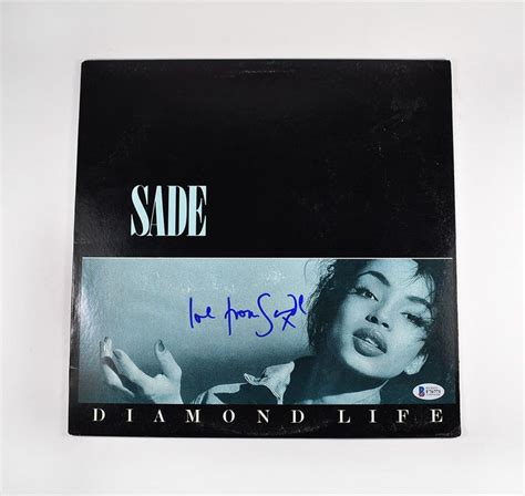 Sade Adu Diamond Life Album LP Certified Authentic Beckett BAS COA | Diamond life, Sade, Vinyl ...