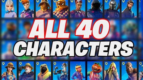 All 40 Fortnite Characters Locations: Check in Here