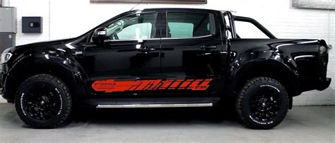 For 1Set/2pcs Ford RANGER custom graphics side stripe decal sticker kit ...