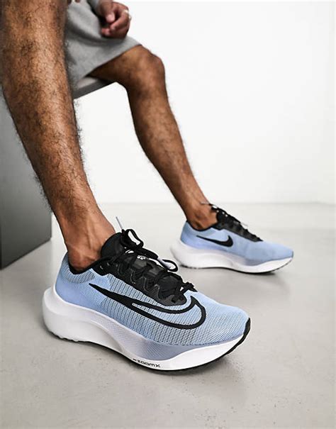 Nike Zoom Fly 5 sneakers in blue | ASOS