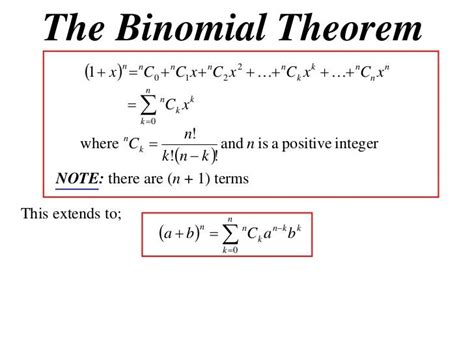 Binomial Expansion Formula X Ex Expand X X | My XXX Hot Girl