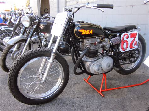 OldMotoDude: BSA Flat Tracker -- Voted "Best British" at the 2014 Retro ...