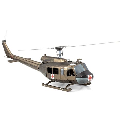 UH-1 Huey® Helicopter Metal Earth | 3D Metal Model Kits