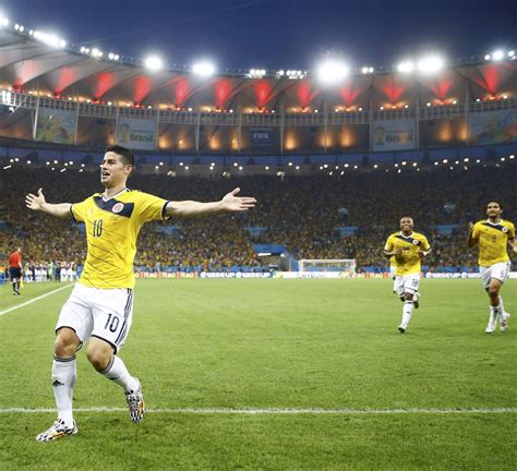 Columbian superstar James Rodriguez steals World Cup show