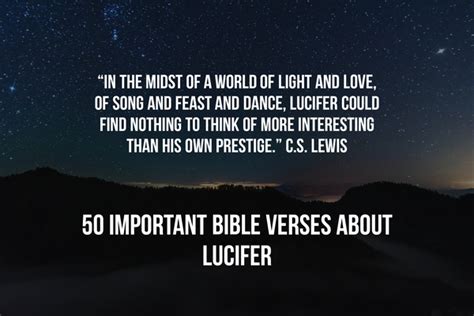 lucifer quote | Bible Reasons