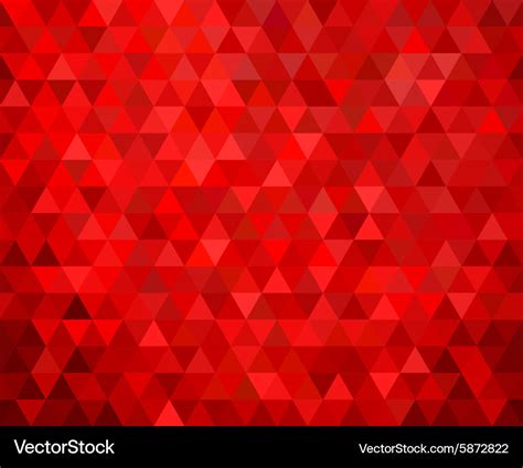 Seamless red geometric background Royalty Free Vector Image