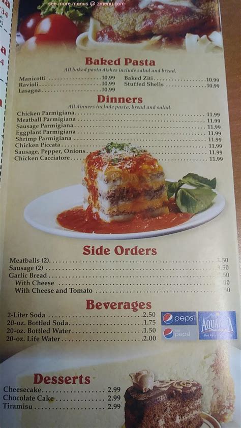 Online Menu of La Famiglia Pizza Restaurant, Albany, New York, 12205 ...