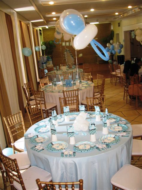 26 Beautiful Elegant Baby Shower Table Decorations - baby shower | Baby ...