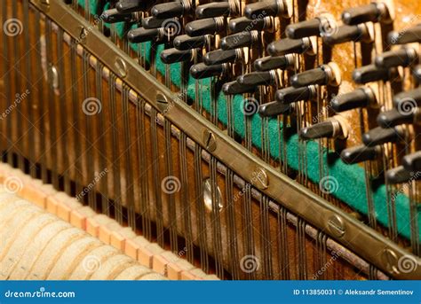 Piano Strings Sound Tuning Music Stock Image - Image of fork, sound: 113850031