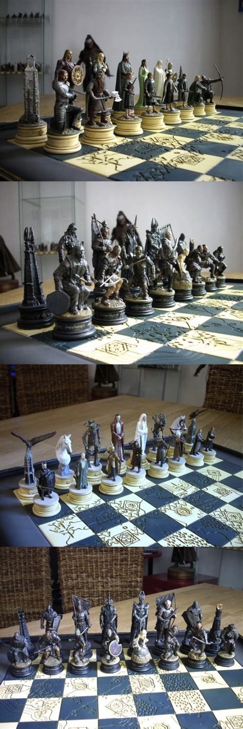 The Lord Of The Rings Chess Set - Sharing Happyness